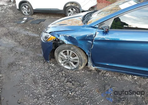 2018 Hyundai Elantra Sel из США, поврежденный, VIN 5NPD84LF2JH374521